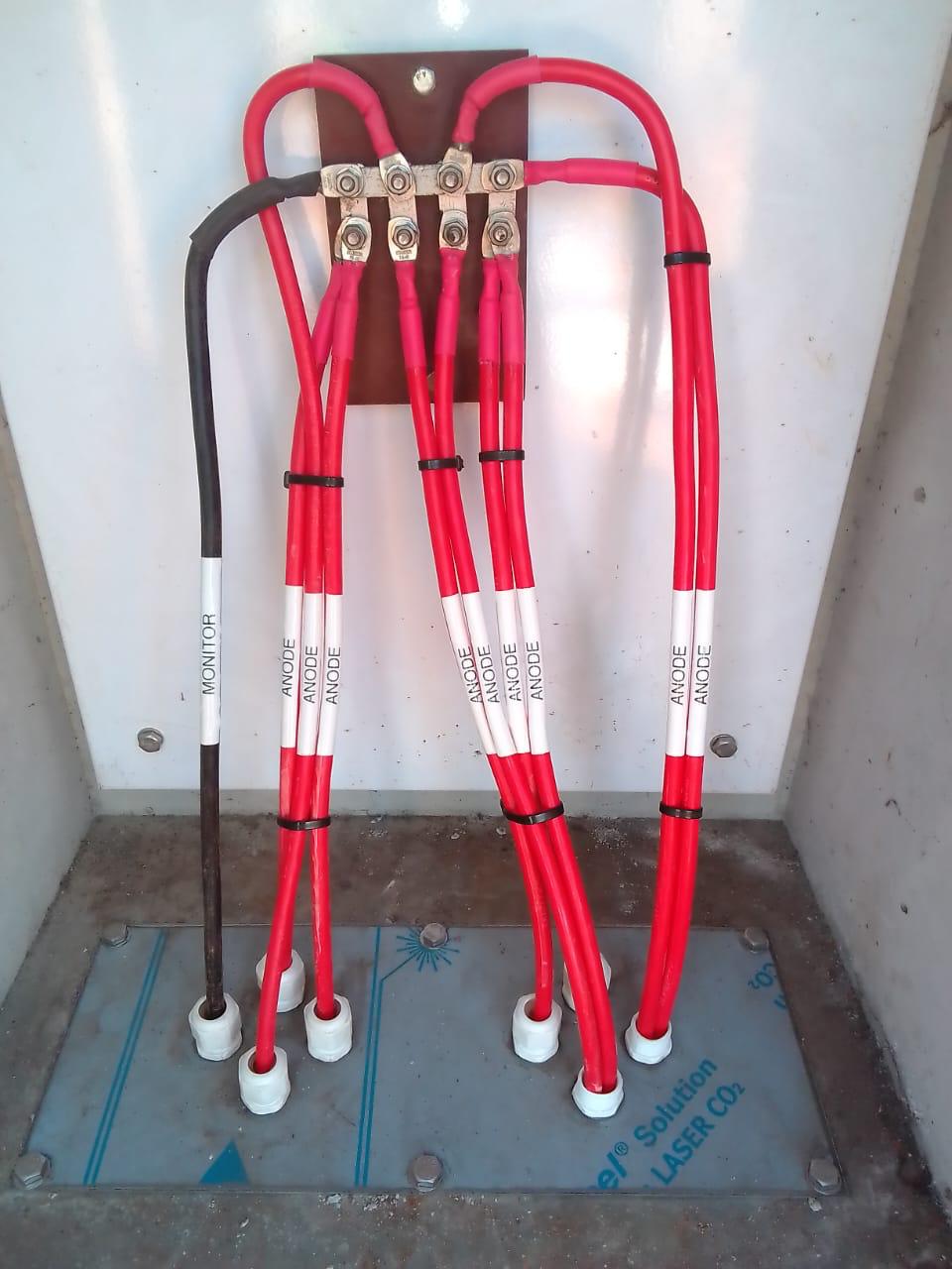 Construction and engineering work by Chiliza Engineering Projects at an industrial site