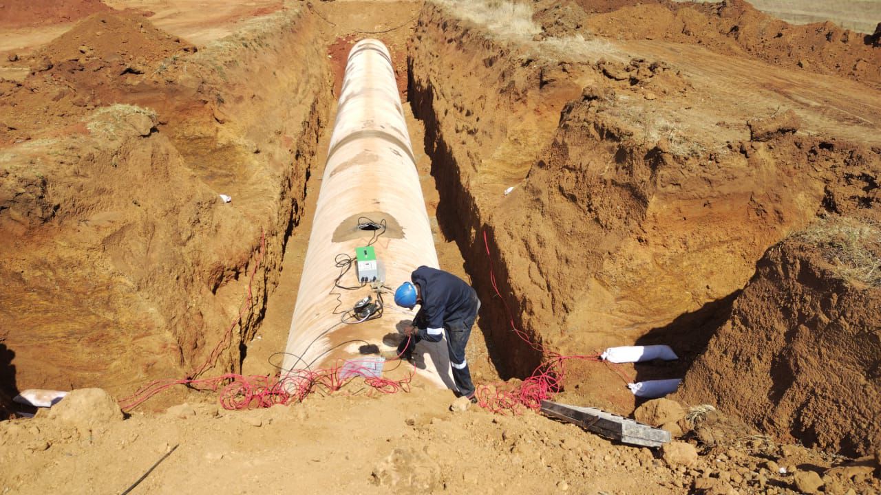 Engineer working on site - Chiliza Engineering Projects